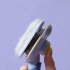 Pet Dog Hair Removal Brush Ergonomic Design Massage Self Cleaning Deshedding Grooming Brush For Shedding Purple