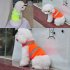 Pet Dog High Visibility Reflective Safety Vest for Outdoor Work Walking