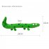 Pet Dog Latex Squeaky Toys Indestructible Bite resistant Lizard Shape Sound Toys Pet Accessories For Small Medium Dogs  24 x 10cm  green