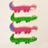 Pet Dog Latex Squeaky Toys Indestructible Bite resistant Lizard Shape Sound Toys Pet Accessories For Small Medium Dogs  24 x 10cm  green