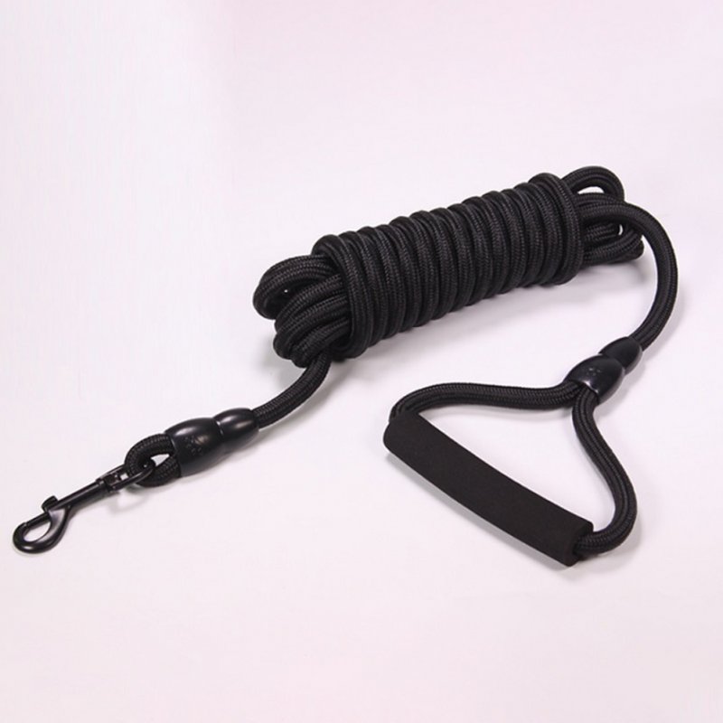 Pet Dog Leash Training Tracking Obedience Long Dog Chain for Outdoor  Black_2 meters