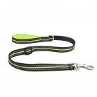 Pet Dog Leash With Soft Padded Handle Adjustable Length 88cm-140cm Reflective Leashes Pet Safety Traction Rope