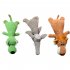 Pet Dog Plush Chewing Toy Cartoon Animal Shape Bite resistant Tooth Cleaning Interactive Sound Toy plush lion
