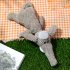 Pet Dog Plush Chewing Toy Cartoon Animal Shape Bite resistant Tooth Cleaning Interactive Sound Toy plush wolf