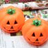 Pet Dog Pumpkin Shape Training Ball Interactive Sounding Toy for Christmas Halloween 9 7 5cn