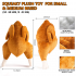 Pet Dog Roast Chicken Plush Squeaky Stuffed Toys Chew resistant Chew Toy Teeth Cleaning Toy Pet Accessories roast chicken