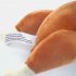 Pet Dog Roast Chicken Plush Squeaky Stuffed Toys Chew resistant Chew Toy Teeth Cleaning Toy Pet Accessories roast chicken