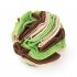 Pet Dog Snuffle Ball Soft Skin Friendly Polar Fleece Slow Feeding Pad Sniffing Mat Toys Nose Blanket Toy 15cm rainbow