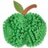 Pet Dog Snuffle Mat Apple shaped Felt Cloth Training Sniff Pad Slow Feeder Encourages Natural foraging Skills Green