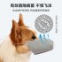 Pet Dog Soft Face Cotton Mouth Cover Respiratory Filter Anti fog Haze Muzzle Face Guard Light blue L