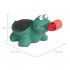Pet Dog Squeak Toys Cute Animal Shape Chew Toy Tooth Cleaning Molar Toys For Boredom Stress Anxiety Relief brown frog