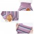 Pet Dog Striped Surgery Recovery Suit Highly Elastic Comfortable Anti licking Alternative Abdominal Wounds Bandages wine red strip XXL