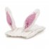 Pet Dog Warm Windproof Knitted Hat Animal Series Dress Up Pet Headgear Head Accessories Photo Props white rabbit M
