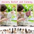 Pet Dog Warmer Grooming Earmuffs Soft Elastic Noise Protective Calming Ear Covers For Anxiety Relief black M