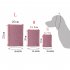 Pet Dog Warmer Grooming Earmuffs Soft Elastic Noise Protective Calming Ear Covers For Anxiety Relief Purple M