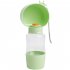 Pet Dog Water Bottle For Walking Portable Dog Travel Water Bottle Food Jars Water Dispenser Container For Puppy Small Medium Large Dogs Crown Gray