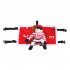 Pet Dog jockey Horse Race Costume Funny Clothes for Halloween Party Decor Red S