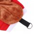 Pet Dog jockey Horse Race Costume Funny Clothes for Halloween Party Decor Red L