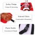Pet Dog jockey Horse Race Costume Funny Clothes for Halloween Party Decor Red S