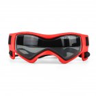Pet Dogs Lightweight Goggles Windproof Dustproof Uv Protection Strong Toughness Sunglasses Pet Supplies red
