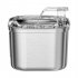 Pet Drinking Fountain 3 Levels Adjustable Stainless Steel Pet Water Dispenser for Cats Dogs Constant Temperature US Plug