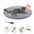 Pet Electric Heating Pad Waterproof Anti scratch Constant Temperature Electric Blanket Camel Color