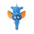Pet Elephant Shape Plush Toy With Crinkle Paper Bite Resistant Squeaky Toys Teething Chew Toy For Small Medium Large Dogs Cats Purple