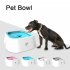 Pet Floating Bowl Splash proof Non wetting Mouth Hair Water Bowl Non slip Beard Pet Drinking Bowl 4 Colors Available Blue