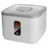 Pet Food Storage Container  Simple Modern Thickened Airtight Dog Food Cat Food Container  LED Display Multiple Capacity Snack Storage Airtight Container Small s