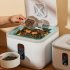 Pet Food Storage Container  Simple Modern Thickened Airtight Dog Food Cat Food Container  LED Display Multiple Capacity Snack Storage Airtight Container Small s
