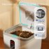 Pet Food Storage Container  Simple Modern Thickened Airtight Dog Food Cat Food Container  LED Display Multiple Capacity Snack Storage Airtight Container Small s