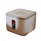 Pet Food Storage Container, Simple Modern Thickened Airtight Dog Food Cat Food Container, LED Display Multiple Capacity Snack Storage Airtight Container Large size [7 kg] Grain storage barrel