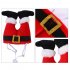 Pet Funny Christmas Clown Hat Adjustable Size Machine Washable Pet Headgear Supplies