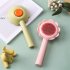 Pet Grooming Brush Cat Brush With Large Button 135   Tilt Angle Cat Deshedding Brush One Click Hair Removal For Dogs Cats Living Room Bedroom blue