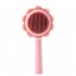Pet Grooming Brush Cat Brush With Large Button 135   Tilt Angle Cat Deshedding Brush One Click Hair Removal For Dogs Cats Living Room Bedroom blue