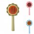 Pet Grooming Brush Cat Brush With Large Button 135   Tilt Angle Cat Deshedding Brush One Click Hair Removal For Dogs Cats Living Room Bedroom blue