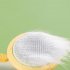 Pet Grooming Brush Hair Removal Comb Shedding Brush Self cleaning Needle Comb Massage Tool Pets Supplies gray white