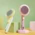 Pet Grooming Brush Hair Removal Comb Shedding Brush Self cleaning Needle Comb Massage Tool Pets Supplies gray white