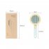 Pet Grooming Brush Hair Removal Comb Shedding Brush Self cleaning Needle Comb Massage Tool Pets Supplies Avocado color