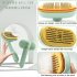Pet Grooming Comb Cleaning Brush Hair Removal Cleaner Supplies For Puppy Kitten Dog green round needle