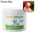 Pet Grooming Hair Color Cream Hairdressing Gel for Dogs Fireworks red