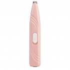 Pet Grooming Mute Hair Trimmer Lightweight Portable Limiting R angle Stainless Steel Clippers Head Shaving Tool For Cat Dog Pink