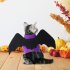Pet Halloween Costume Dress Up Clothes Cosplay Outfit Pet Photo Props Supplies For Halloween Party Decoration Purple M