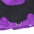 Pet Halloween Costume Dress Up Clothes Cosplay Outfit Pet Photo Props Supplies For Halloween Party Decoration Purple M