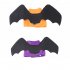 Pet Halloween Costume Dress Up Clothes Cosplay Outfit Pet Photo Props Supplies For Halloween Party Decoration Purple M