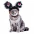 Pet Headgear Halloween Christmas Luminous Cartoon Bigeye Pet Decoration Hat M