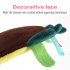 Pet Hideout Tunnel Reusable Washable Semi enclosed Design Tunnel Toy For Guinea Pigs Hamsters Chinchillas  32 x 18 x 17cm  tunnel