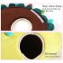 Pet Hideout Tunnel Reusable Washable Semi enclosed Design Tunnel Toy For Guinea Pigs Hamsters Chinchillas  32 x 18 x 17cm  tunnel
