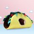 Pet Hideout Tunnel Reusable Washable Semi enclosed Design Tunnel Toy For Guinea Pigs Hamsters Chinchillas  32 x 18 x 17cm  tunnel