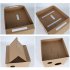Pet House Cat Scratch Board Wear resistant Anti scratch Corrugated Paper Cat Scratcher Toys Pet Supplies Black and white